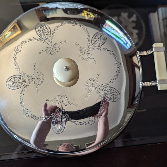 Art Deco Silver plated serving dish - Picture 2 of 7